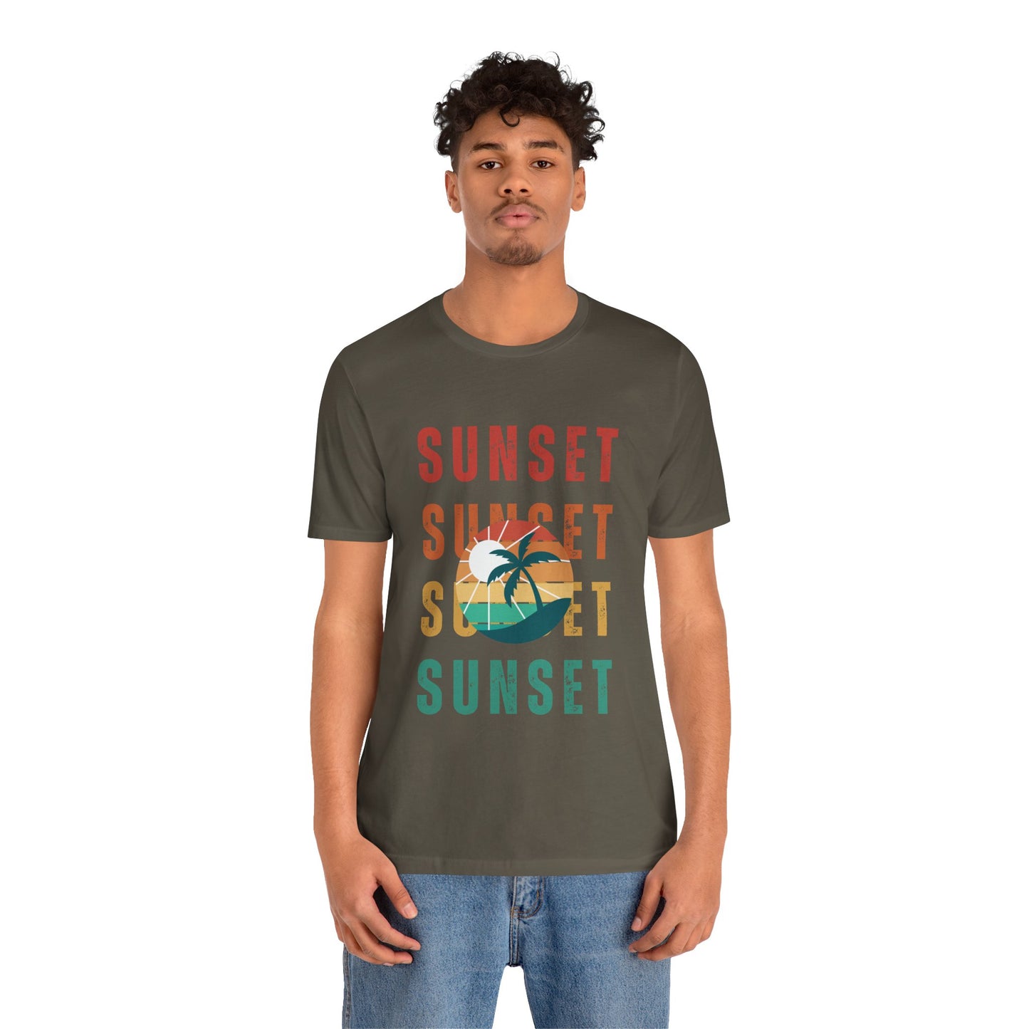 Unisex Jersey Short Sleeve-SUNSET