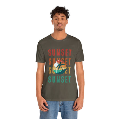 Unisex Jersey Short Sleeve-SUNSET