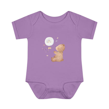Infant Baby Rib Bodysuit-Bear Bear