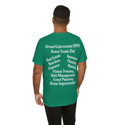 Unisex Jersey Short Sleeve-MY FAMILY DOES IT ALL