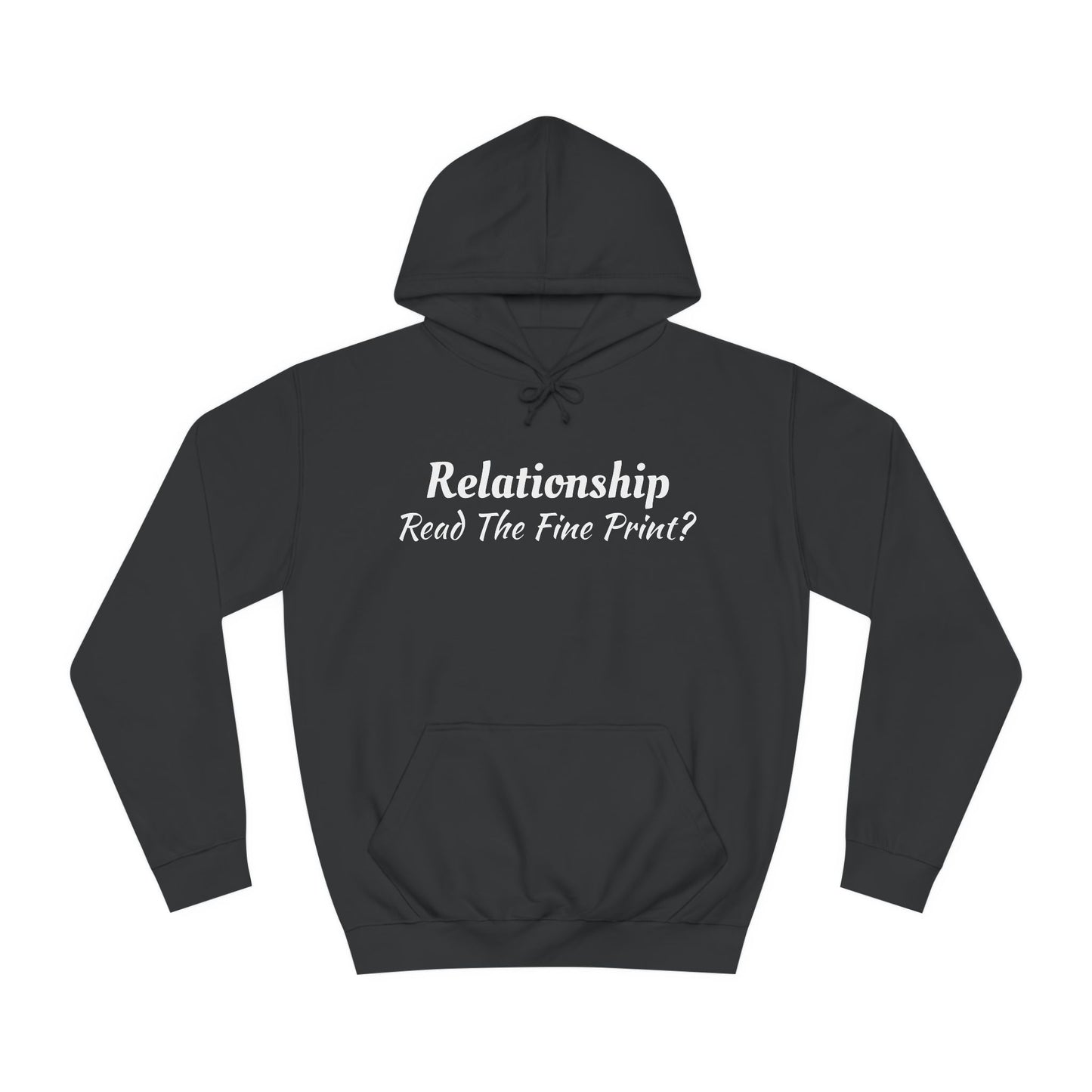 Unisex College Hoodie-RELATIONSHIP-FINE PRINT