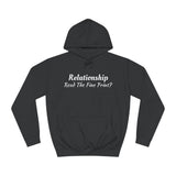Unisex College Hoodie-RELATIONSHIP-FINE PRINT