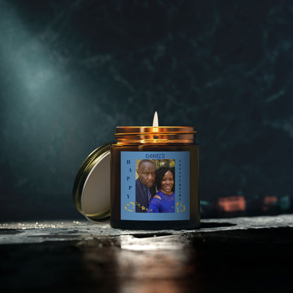 Scented Candles, Coconut Apricot Wax (4oz, 9oz)-DANIEL'S 3RD
