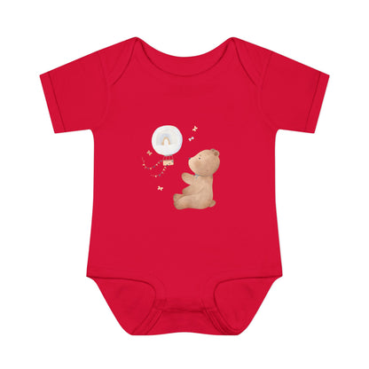 Infant Baby Rib Bodysuit-Bear Bear
