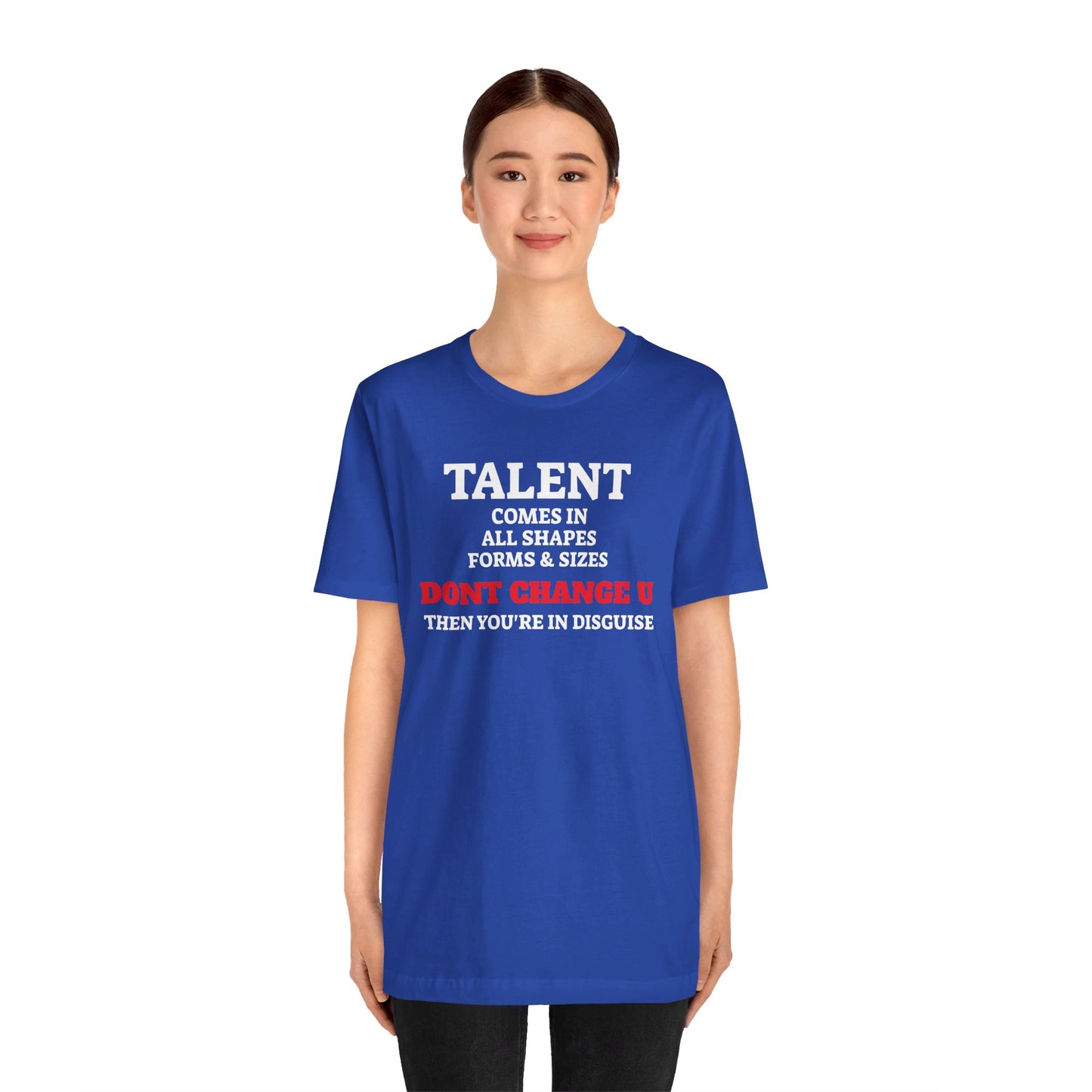 Unisex Jersey Short Sleeve-Talent