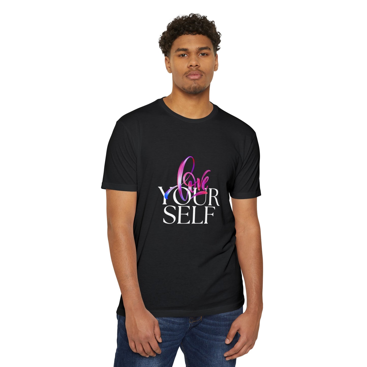 Unisex CVC Jersey T-shirt-Love Yourself