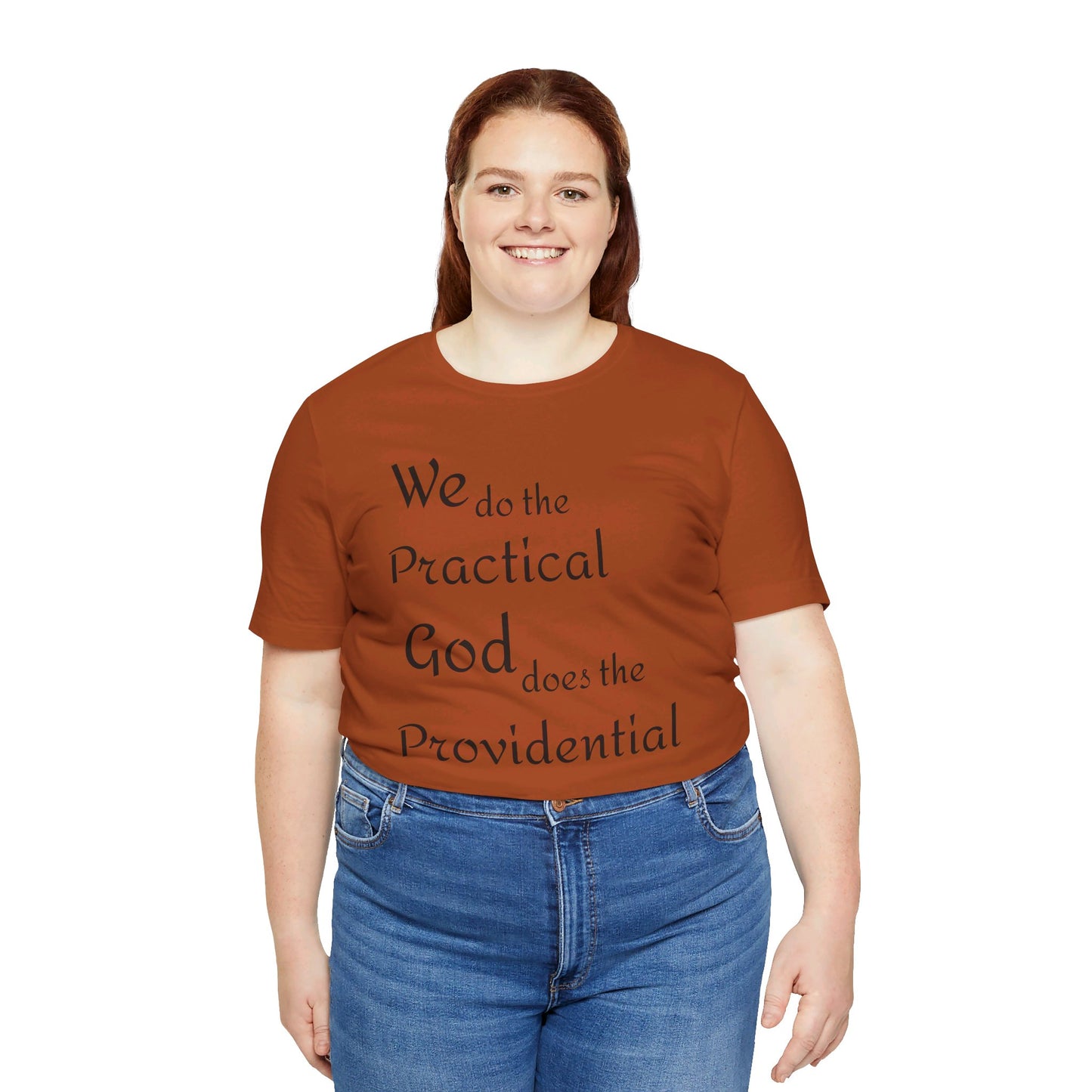 Unisex Jersey Short Sleeve -Practical/Providential