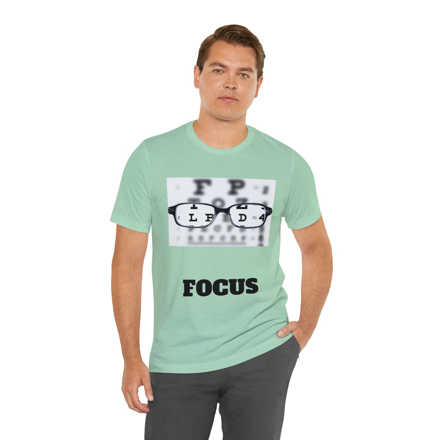 Unisex Jersey Short Sleeve Tee-FOCUS