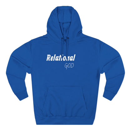 AI MODEL Relational God Hoodie - Faith-Based Christian Pullover