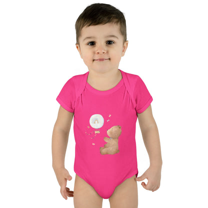 Infant Baby Rib Bodysuit-Bear Bear