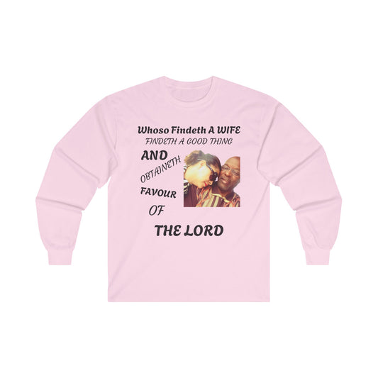 Unisex Ultra Cotton Long Sleeve-FINDETH A WIFE 1