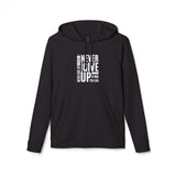 adidas Unisex Fleece Hoodie-NEVER GIVE UP
