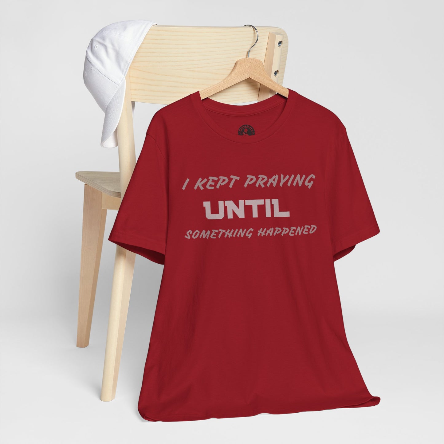 Inspirational I KEPT PRAYING Tee - Unisex Jersey Short Sleeve