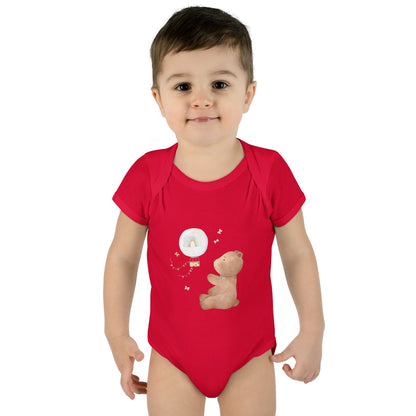 Infant Baby Rib Bodysuit-Bear Bear