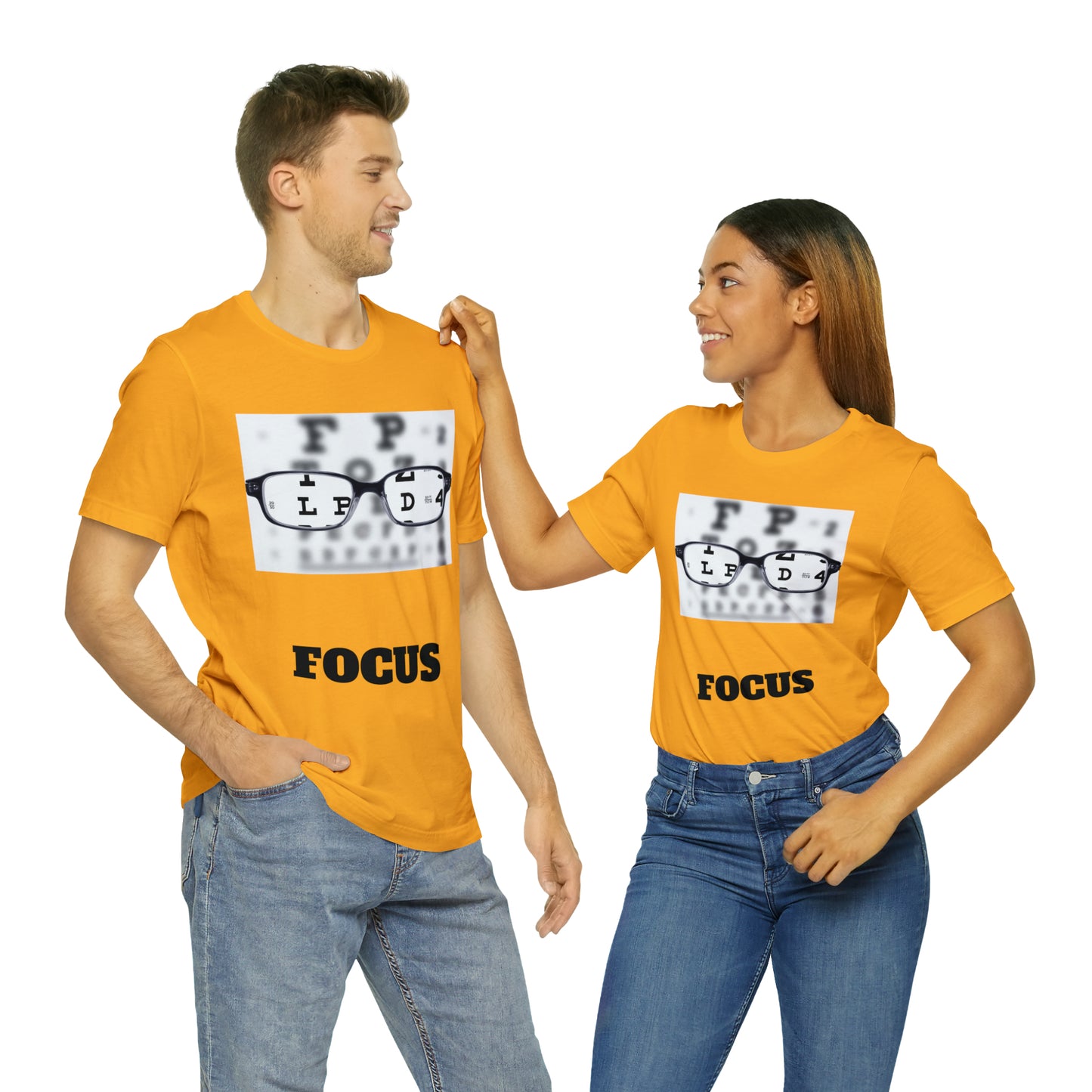 Unisex Jersey Short Sleeve Tee-FOCUS