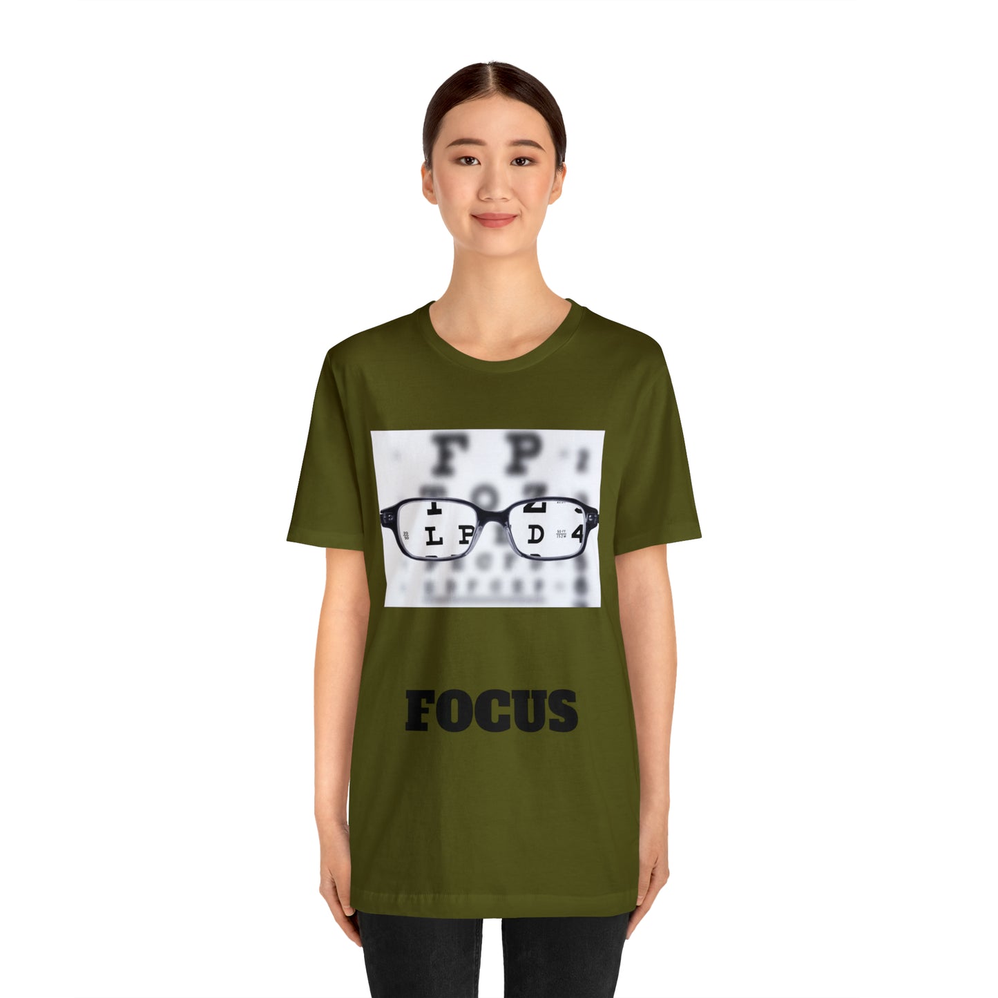 Unisex Jersey Short Sleeve Tee-FOCUS