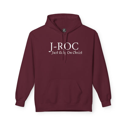 Unisex Midweight Softstyle Fleece Hoodie-Just Rely On Christ "J-ROC"