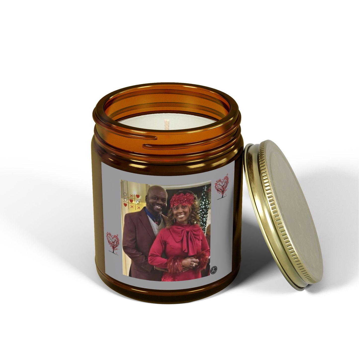Scented Candles, Coconut Apricot Wax (4oz, 9oz)-CLEMON CANDLE