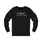 Unisex Jersey Long Sleeve-Just Rely On Christ "J-ROC"