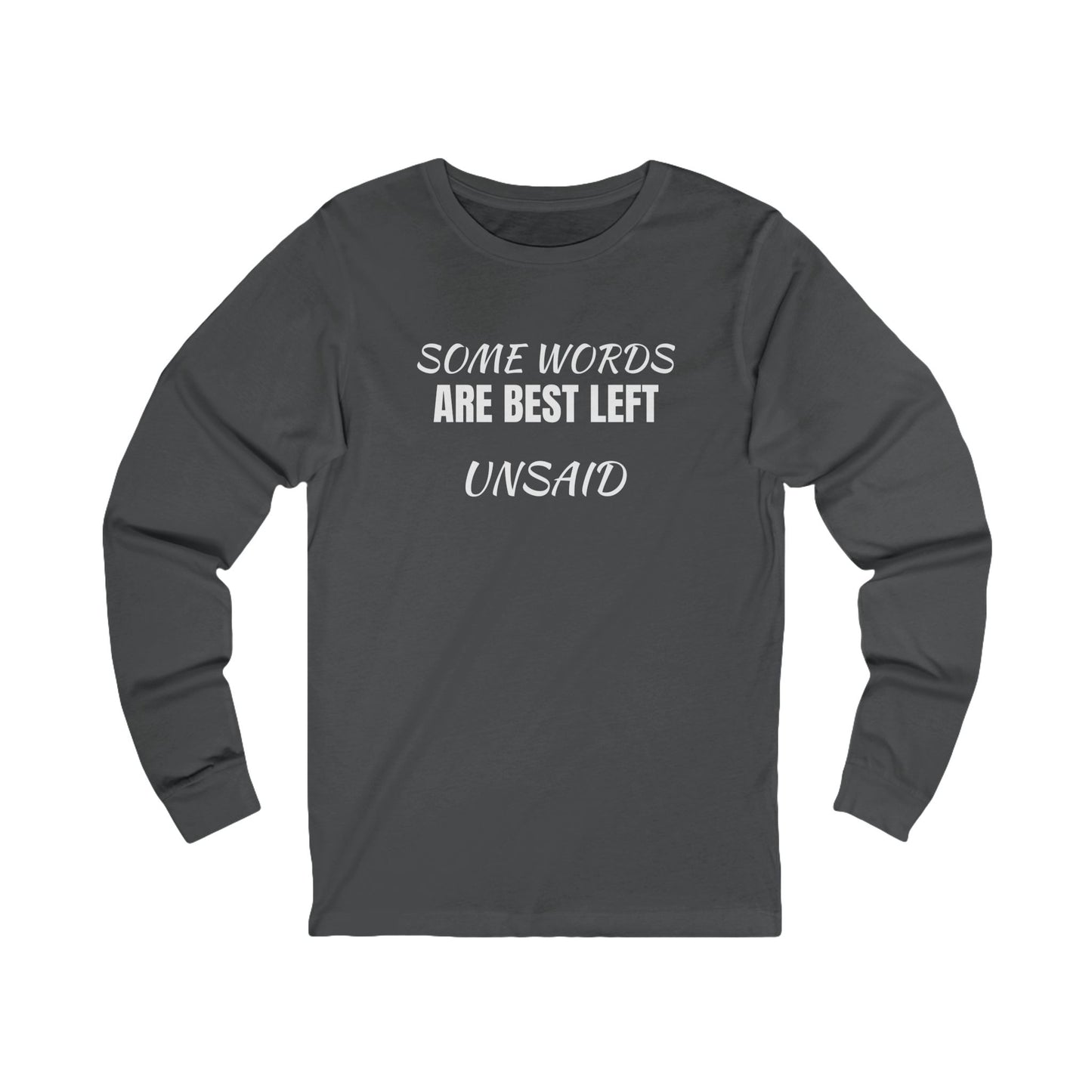 Unisex Jersey Long Sleeve-THE UNSAID
