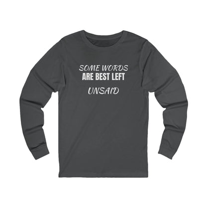 Unisex Jersey Long Sleeve-THE UNSAID