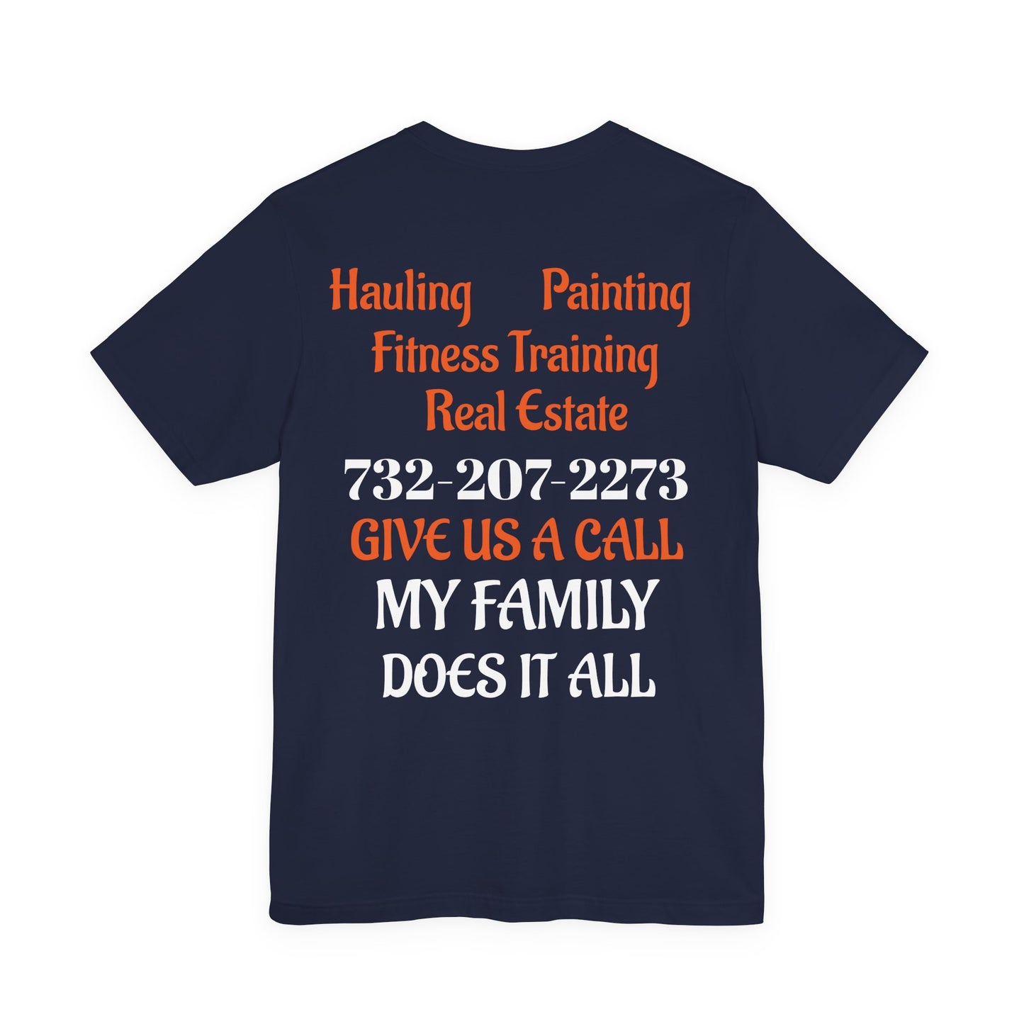 Unisex Jersey Short Sleeve-MY FAMILY DOES IT ALL-CALL
