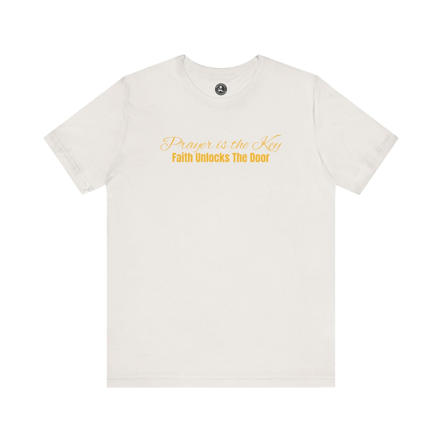 Unisex Jersey Short Sleeve-Prayer Is The Key-Faith Unlocks The Door