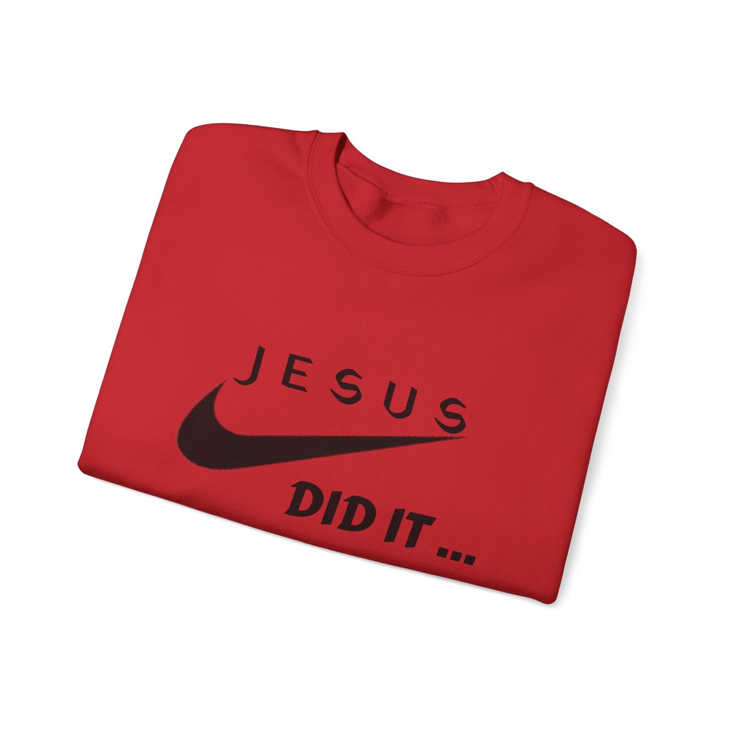 Unisex Heavy Blend™ Crewneck Sweatshirt-JESUS DID IT ...