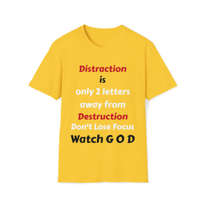 Unisex Softstyle T-Shirt-Distraction-Destruction