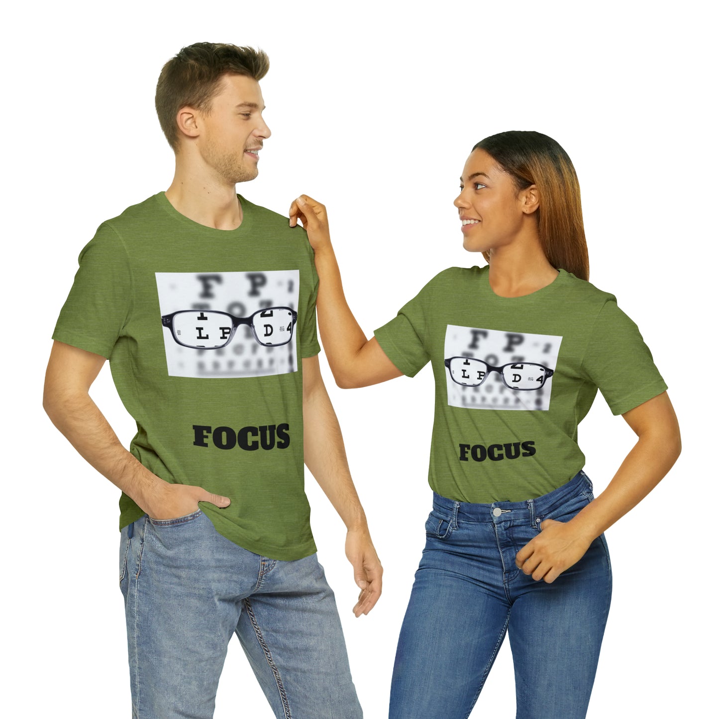 Unisex Jersey Short Sleeve Tee-FOCUS