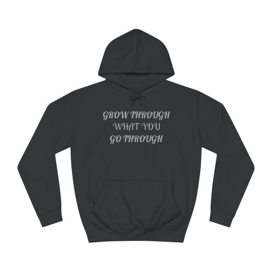 Unisex College Hoodie-Grow Through