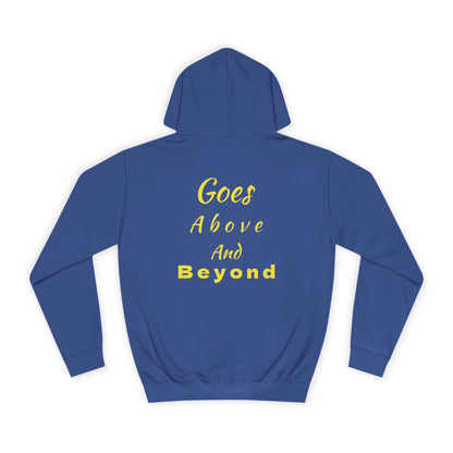 My Big Sister Hoodie — "Goes Above and Beyond" Gift Hoodie w/back print