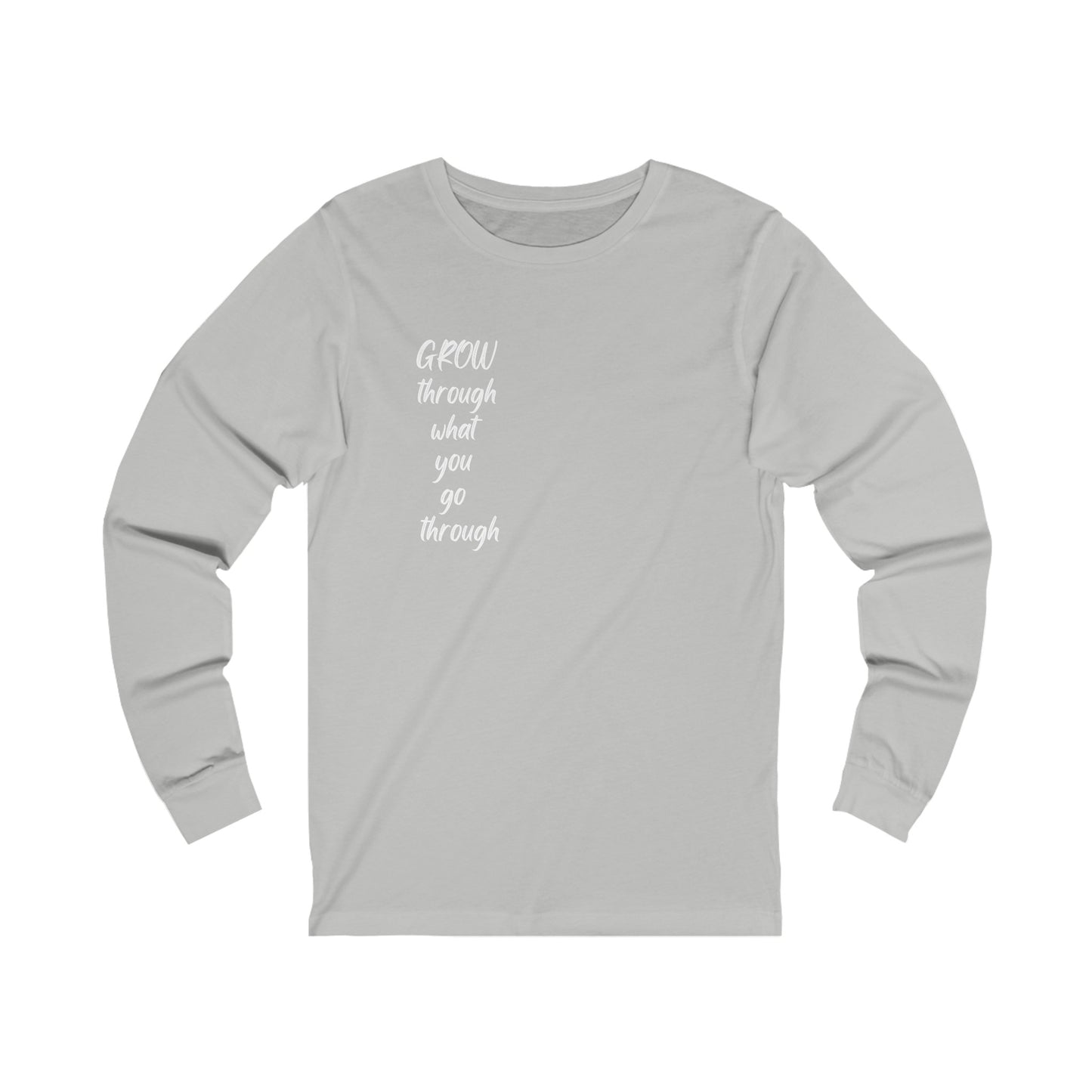 Unisex Jersey Long Sleeve-Grow Through