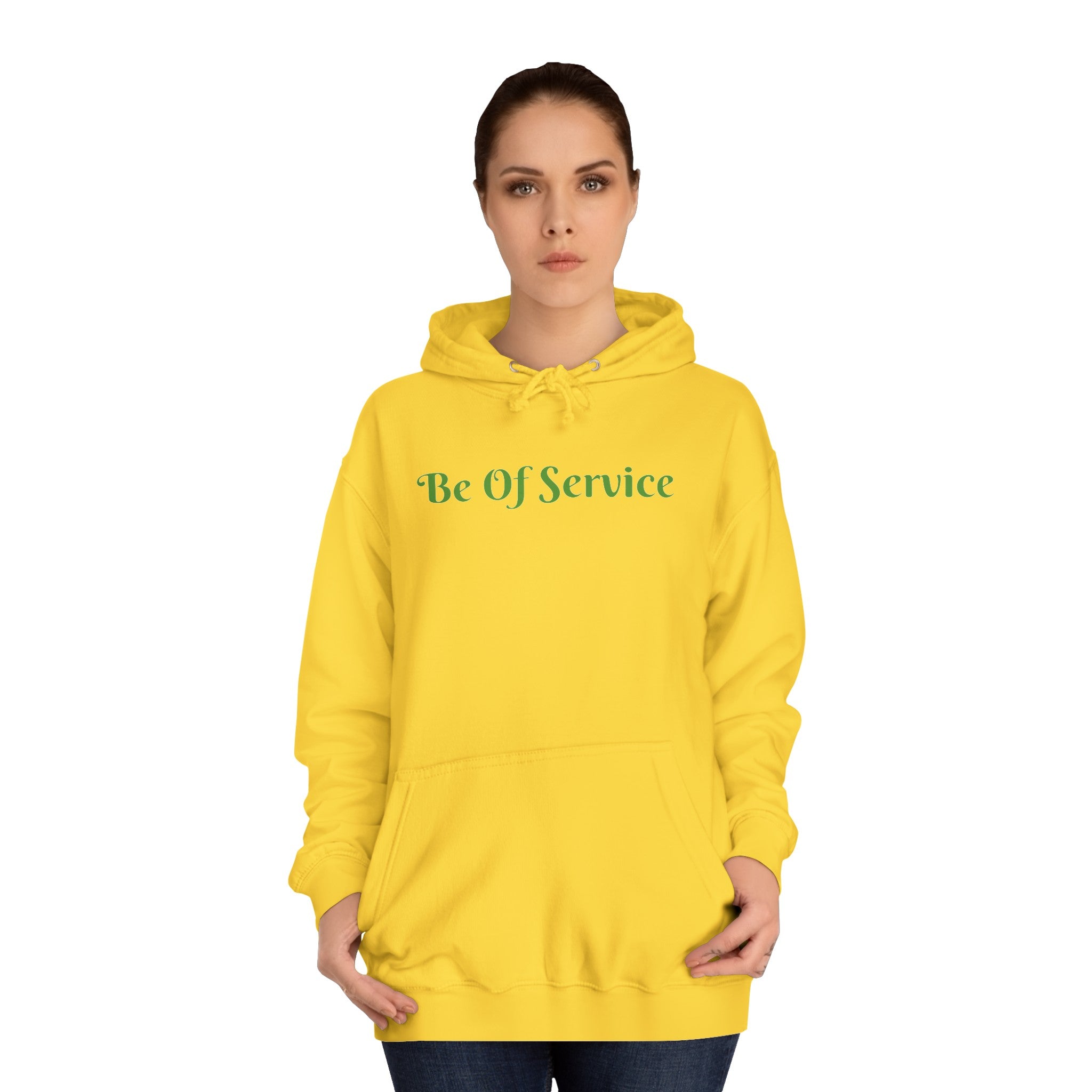 Unisex College Hoodie-Be Of Service