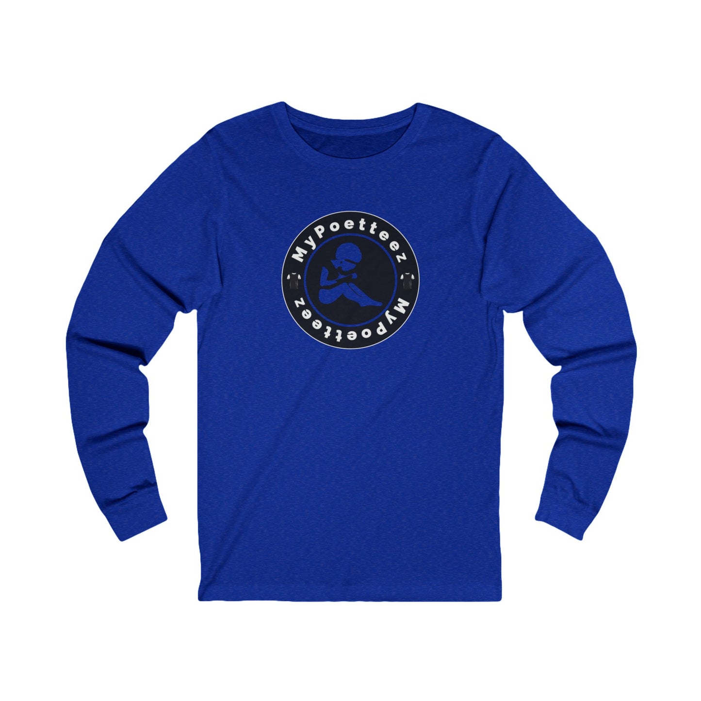 Unisex Jersey Long Sleeve Logo & QR Code