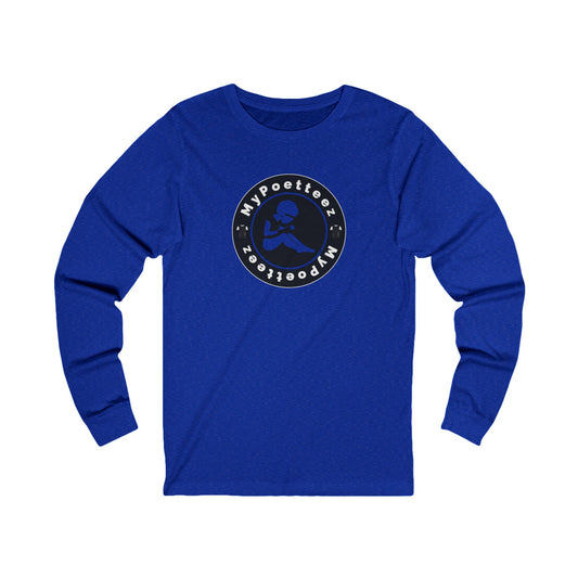 Unisex Jersey Long Sleeve Logo & QR Code