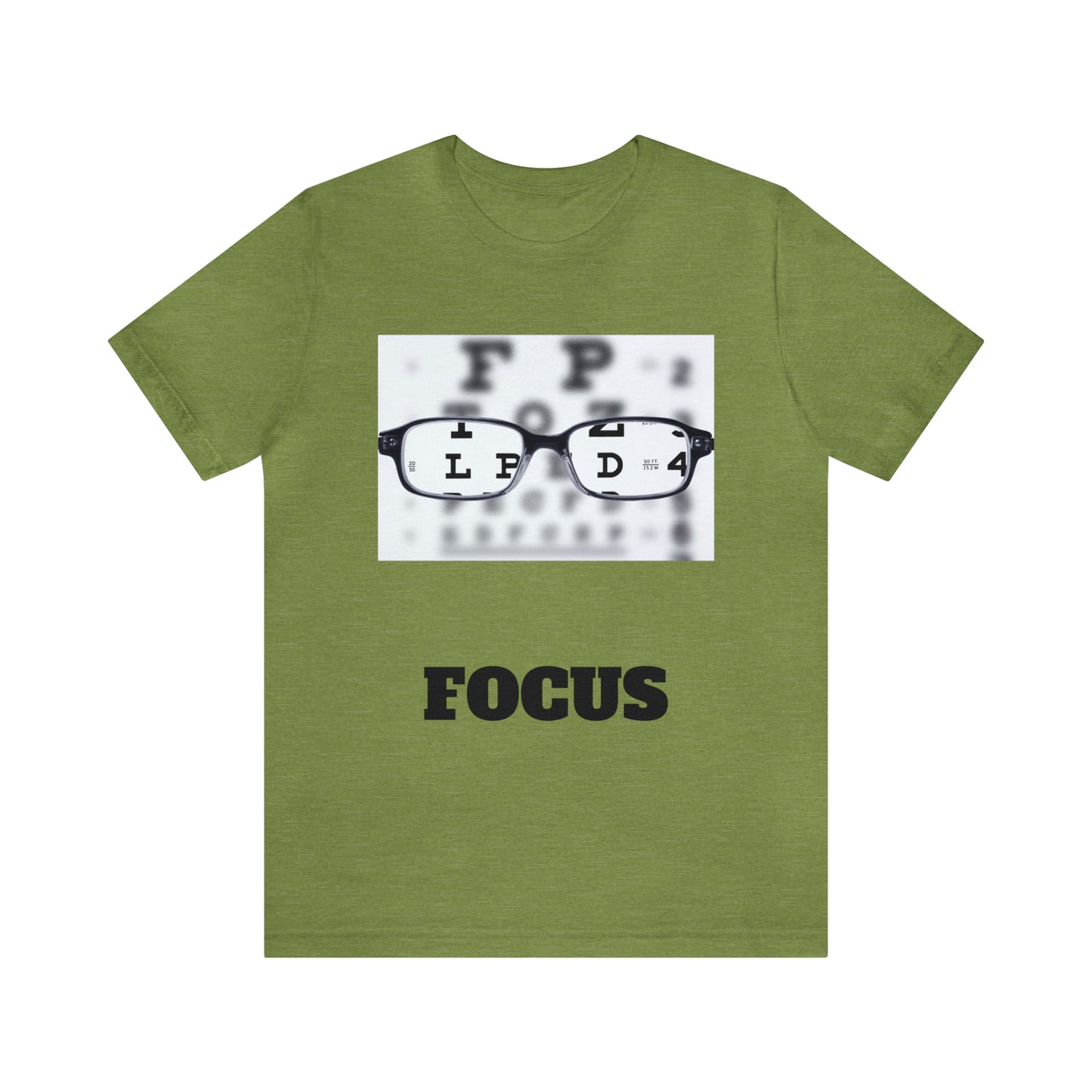 Unisex Jersey Short Sleeve Tee-FOCUS