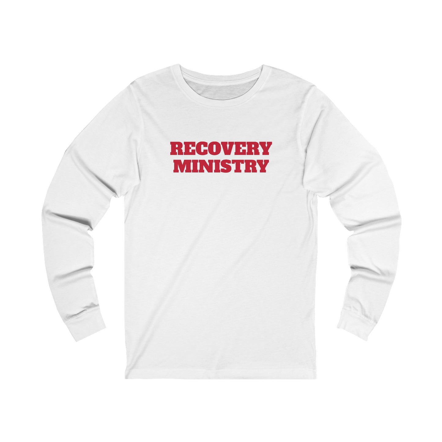 Unisex Jersey Long Sleeve-RECOVERY MINISTRY