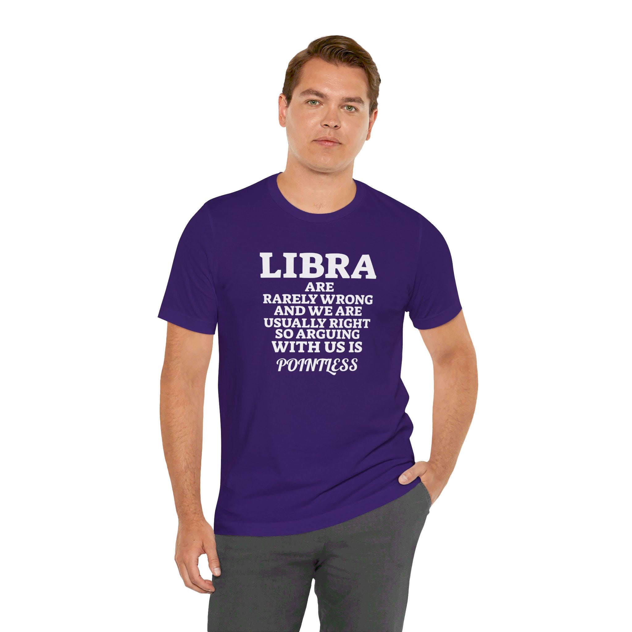 Unisex Jersey Short Sleeve Zodiac-Libra