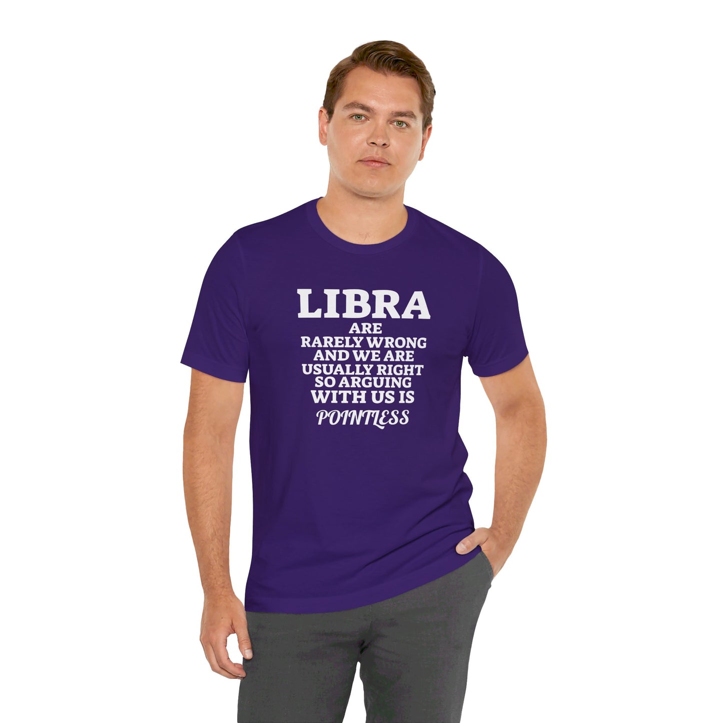 Unisex Jersey Short Sleeve Zodiac-Libra