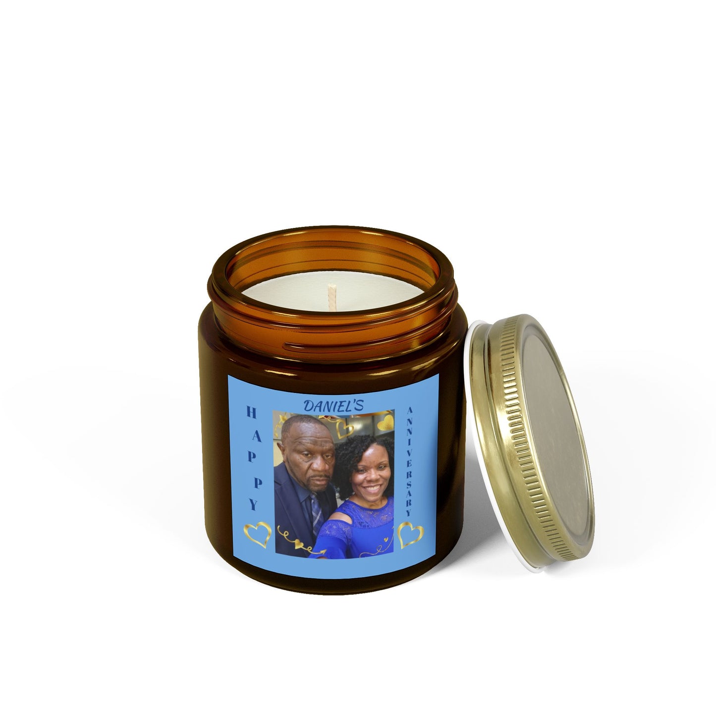 Scented Candles, Coconut Apricot Wax (4oz, 9oz)-DANIEL'S 3RD