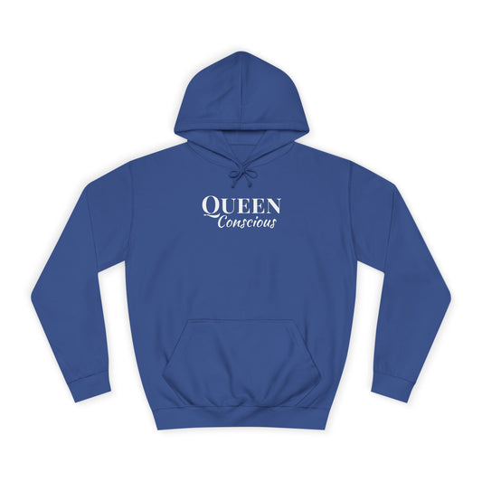 AI-MODEL-Unisex College Hoodie- Queen Conscious