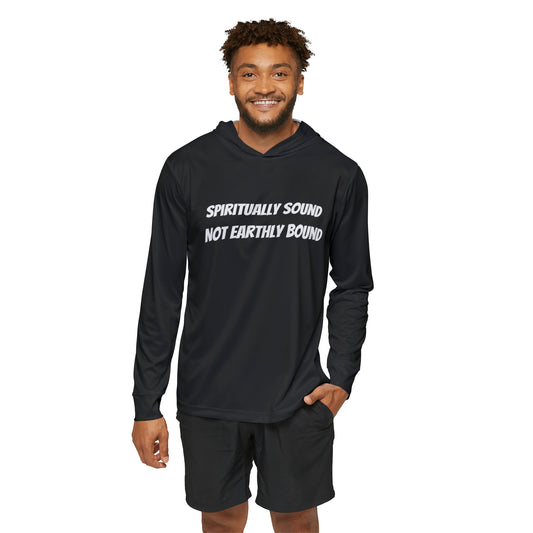 Men's Sports Warmup Hoodie (AOP)-SPIRITUALLY SOUND-NOT EARTHLY BOUND