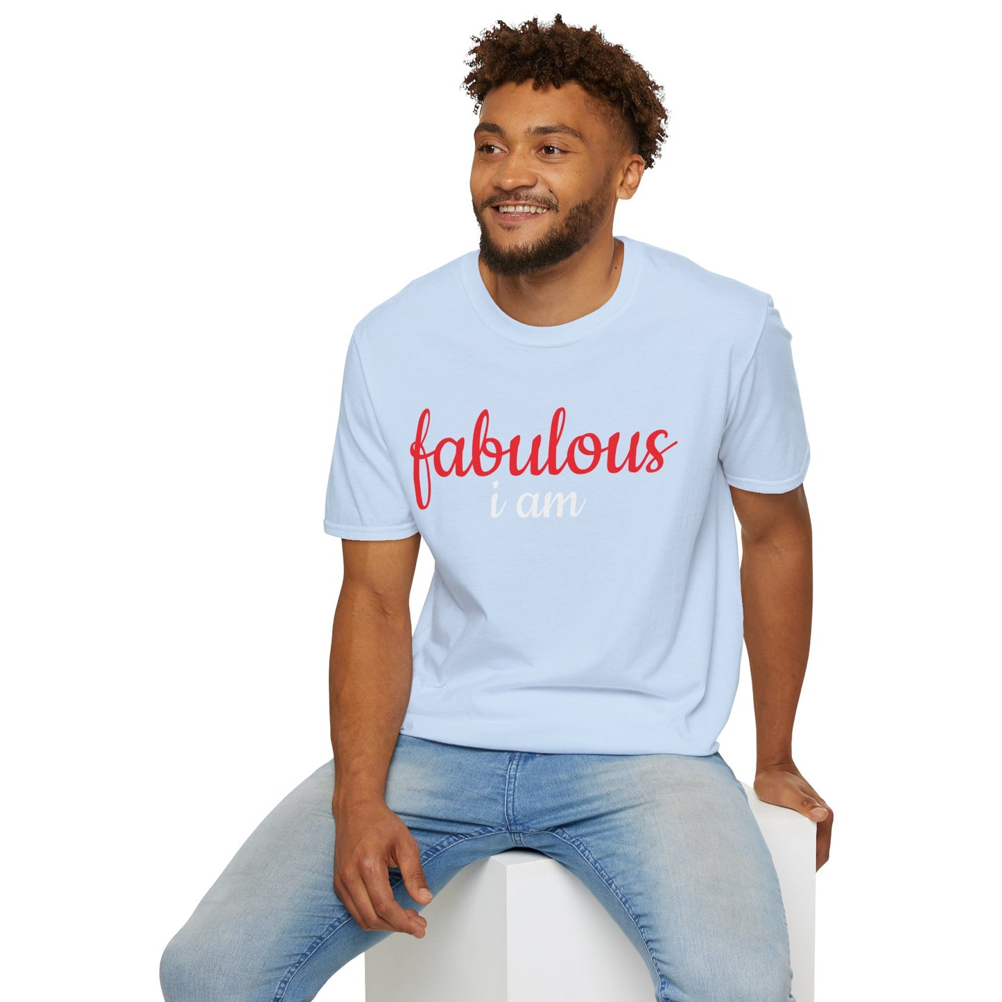 Unisex Softstyle Short Sleeve-fabulous i am