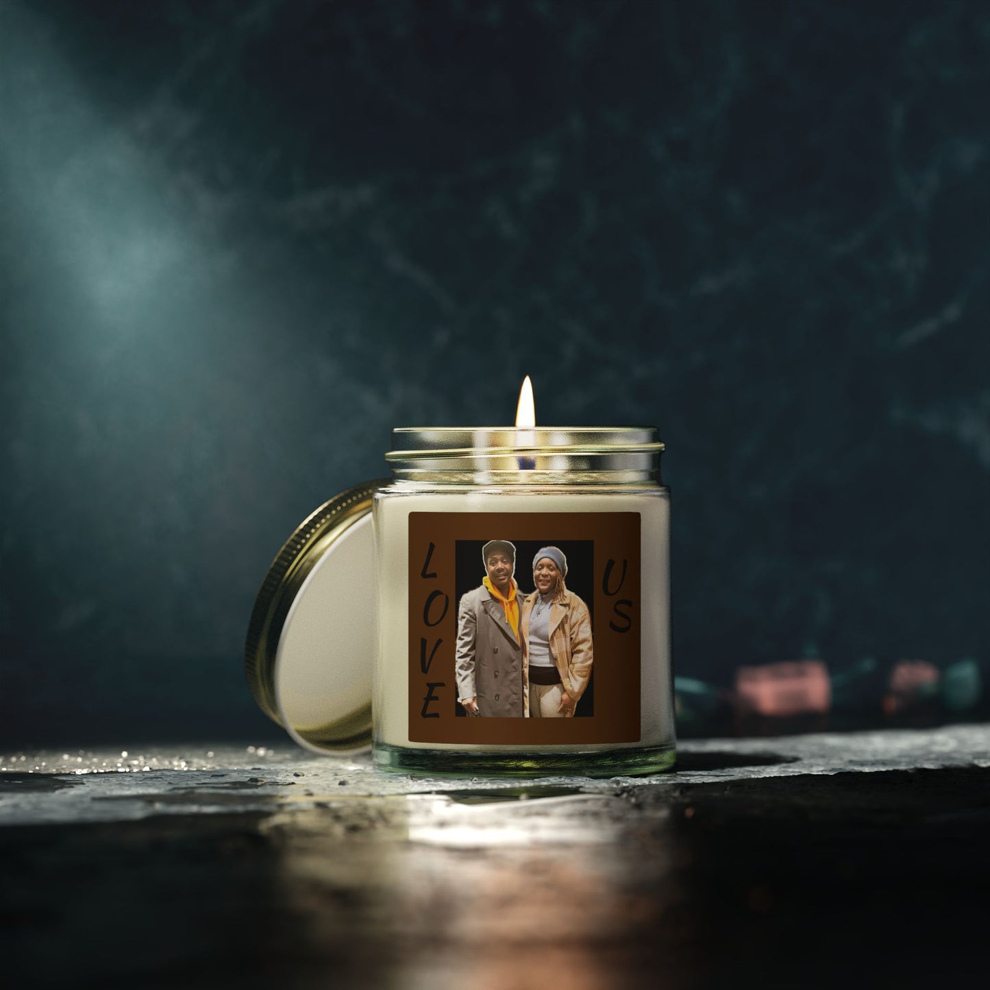 Scented Candles, Coconut Apricot Wax (4oz, 9oz)-Gifford LOVE US