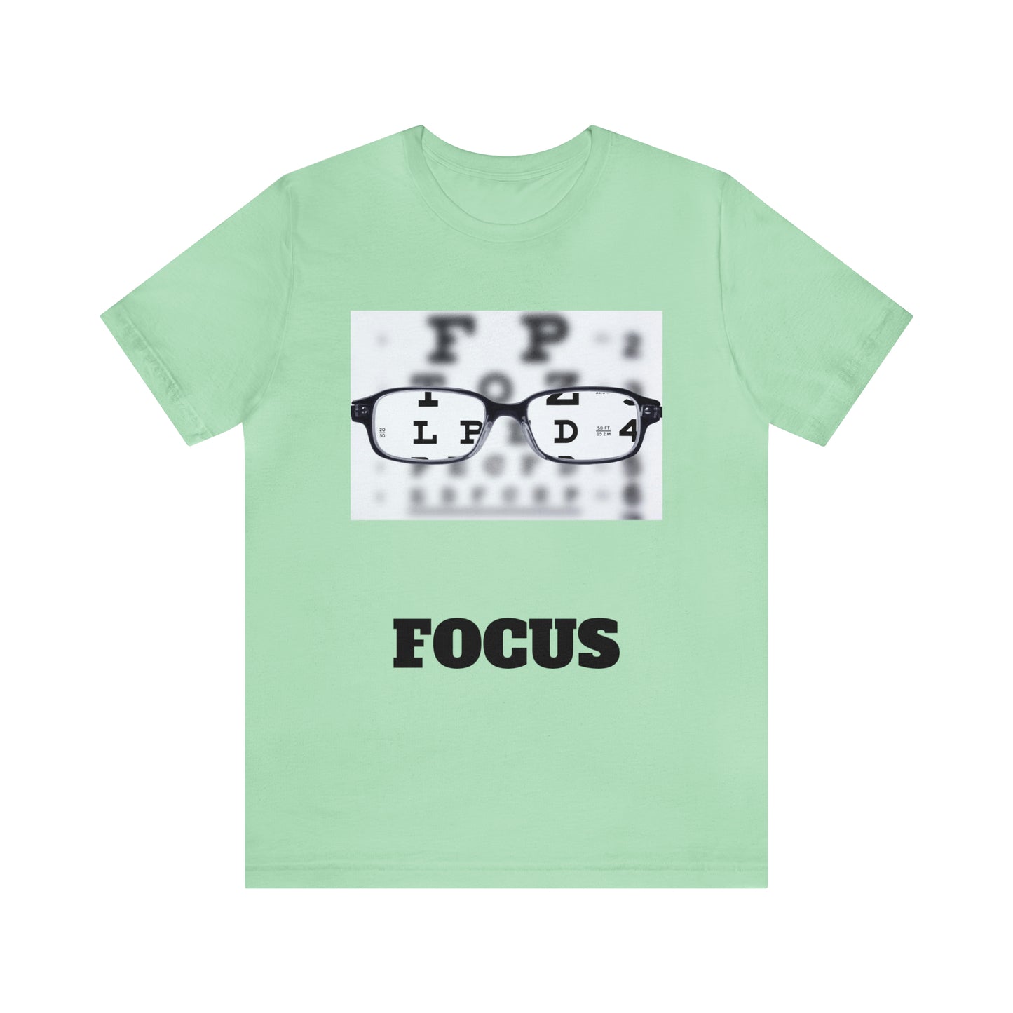 Unisex Jersey Short Sleeve Tee-FOCUS