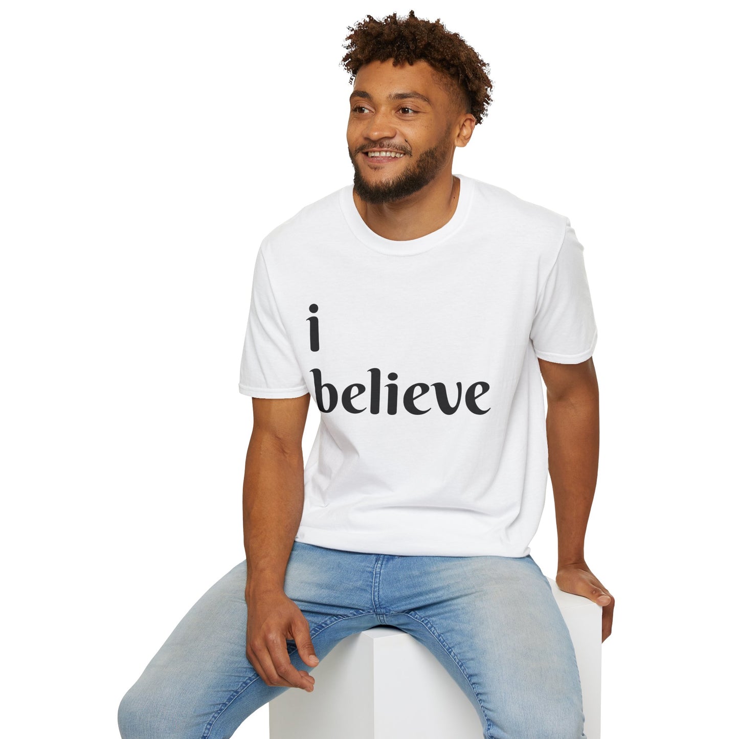Unisex Softstyle Short Sleeve-I Believe
