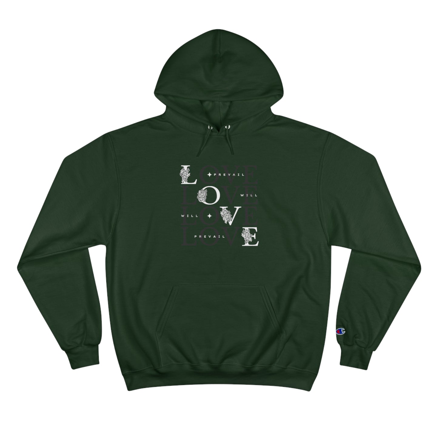 Women's Champion Hoodie-LOVE