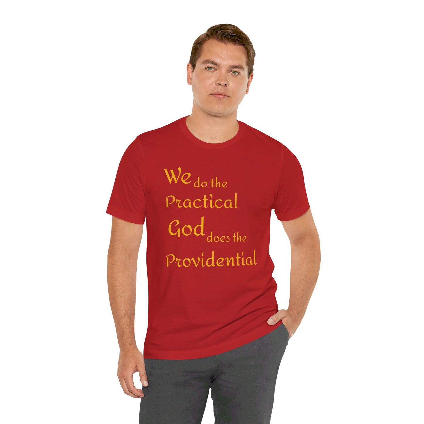 Unisex Jersey Short Sleeve -Practical/Providential