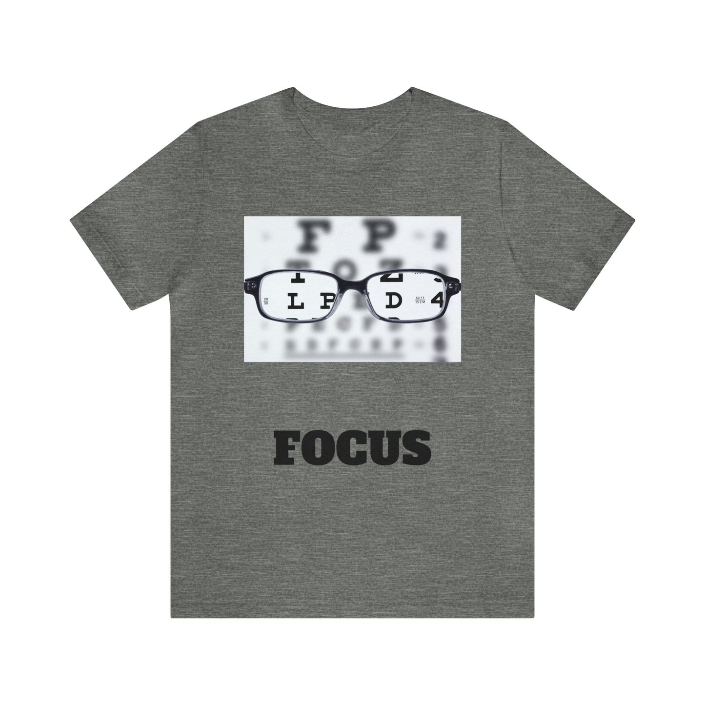 Unisex Jersey Short Sleeve Tee-FOCUS